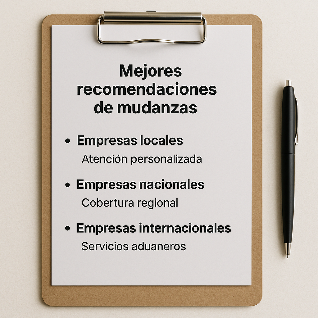 Recomendaciones para elegir empresa de mudanzas local, nacional e internacional, mejorando la experiencia y seguridad del traslado