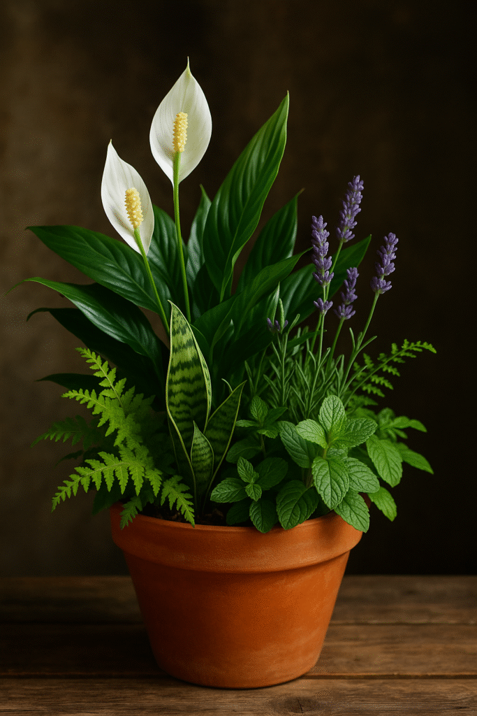 Truco para el hogar usando plantas purificadoras que mejoran la calidad del aire y aportan belleza natural al espacio