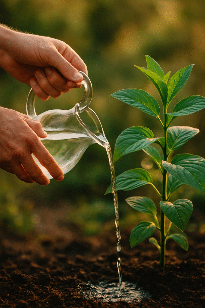 Trucos y consejos para regar plantas en el jardín gastando menos agua y manteniendo la vida saludable de las plantas